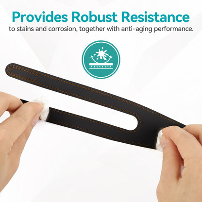 ortemotus CMC Thumb Brace strap demonstrates robust resistance to stains, corrosion, and aging with easy cleaning.